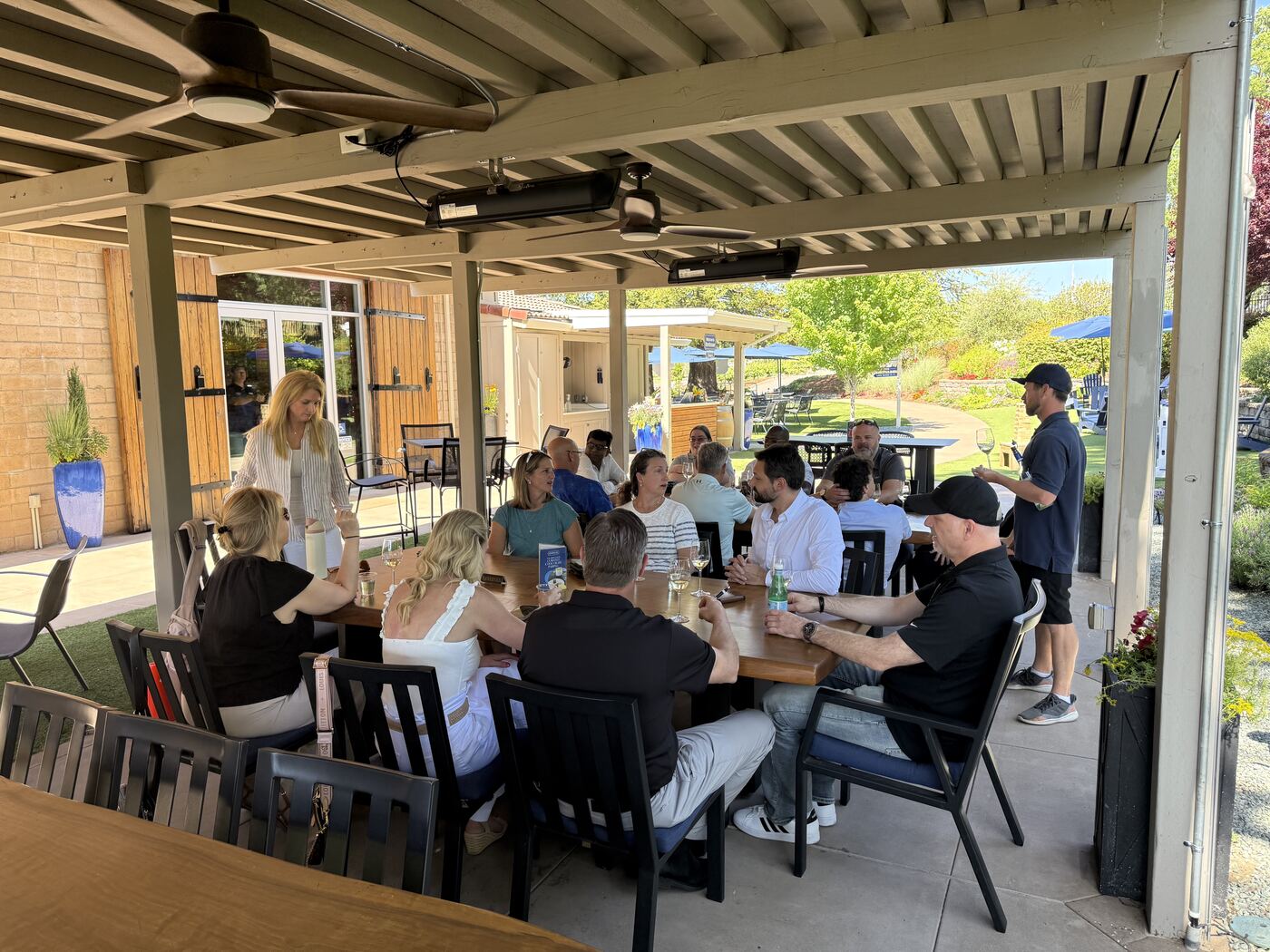 NapSac corporate wine tour group